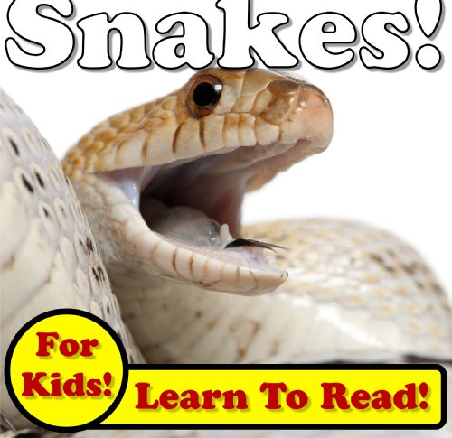 Snakes! Learn About Snakes While Learning To Read - Snake Photos And Facts Make It Easy! (Over 45+ Photos of Snakes)