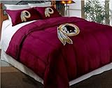 Washington Redskins Comforter Set: Twin Comforter with Shams