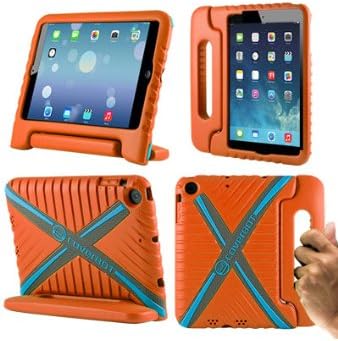 iPad Mini Case, CoverBot iPad Mini &amp; iPad Mini with Retina Display with Retina display Kids Case Cover with Handle Stand ORANGE Made From Tough EVA Foam (Package include a HandHelditems Sketch Stylus Pen)