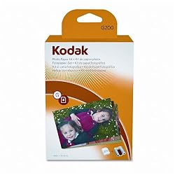 G200 Paper Kit W/Ink Cartridge, 4 X 6, 200 Sheets