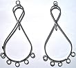 Chandelier Drop Bright Silver, Jewelry Finding (2)