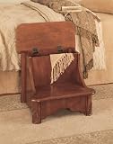 Powell Woodbury Mahogany Bed Step with Storage