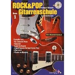 Rock & Pop Gitarrenschule f�r Einsteiger, 2 Bde. m. Audio-CDs, Bd.1: F�r Einsteiger mit Akkordtabelle (Schott Pro Line)