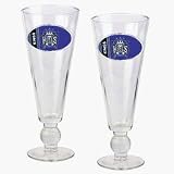 Sacramento Kings 2 Piece Pilsner Glass Set with Basketball on Stem