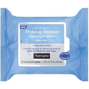 Neutrogena Makeup Remover Cleansing Towelettes, Refill Pack, Pack of 12