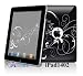 Apple Ipad (1st Generation) Vinyl Skin Case Cover Art Decal Sticker Protector Accessories 16gb, 32gb, 64gb Wifi or 3g - Black Swirl