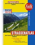  : Falk Stra&szlig;enatlas 2008/2009. Deutschland, &Ouml;sterreich, Schweiz, Europa. 1 : 300 000, 1 : 301 000, 1: 4 500 000. Mit DEKRA Standorten