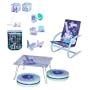 Delta Hannah Montana Decor in a Box, Bentwood Chair, and Table with Cushions