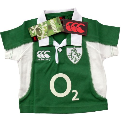 Canterbury Ireland Home Rugby Shirt - Kids Size 0 Canterbury Ireland Home Rugby Shirt - Kids Size 0