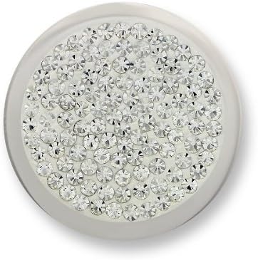 Authentic Mi Moneda Jewelry Coin Diamond Disc White Swarovski DD-13-S small "Gift Boxed"