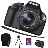 Produkt-Bild: Canon EOS 1100D + 18-55mm Objektiv + Mega Zubeh&ouml;r (8GB + Tasche + 2Akkus + Ladeger&auml;t)