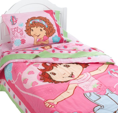 Strawberry Berry Butterfly Comforter