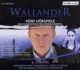 Wallander. F&uuml;nf H&ouml;rspiele. 2. Staffel: Der wunde Punkt, Bilderr&auml;tsel, T&ouml;dliche Fracht, Tod im Paradies, Heimliche Liebschaften