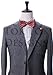 Tok Tok Designs® Handmade Baby & Toddler Bow Ties - BK132 (Burgundy)