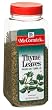 McCormick Thyme Leaves, 6-Ounce Units (Pack of 3)