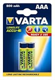 Produkt-Bild: Varta 56703101402 - Accu HR03 Micro AAA Longlife 800mAh 2er-Packung