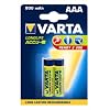 Varta 56703101402 - Accu HR03 Micro AAA Longlife 800mAh 2er-Packung