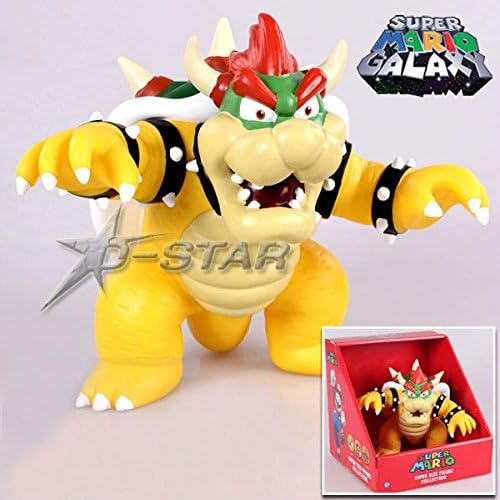 Never Gone Big Size 12" Super Mario Boss Bros King Bowser Koopa Action Figure Display Collection Figure Toy For Collection