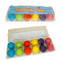 Humpty Dumpty Confetti Eggs Cascarones (2 Dozen)
