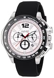 August Steiner Men's ASA803SS Stainless Steel Sport Chronograph GMT Watch