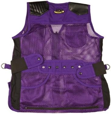 MizMac 'Perfect Fit' Women's Shooting Vest Purple Mesh - LH 2XLarge