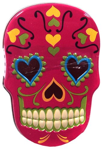 Sugar Skull Candy Tin [Pink]