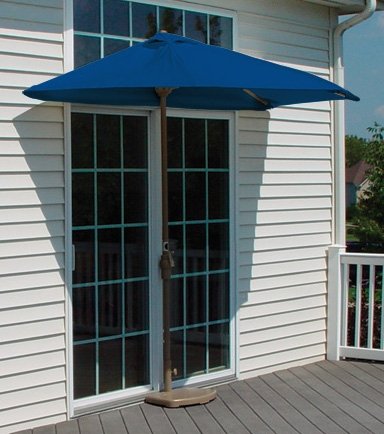 9 Ft. OFF-THE-WALL BRELLA with Olefin Fabric (Blue) (99