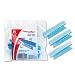 Pendaflex Hanging File Folder Tabs, 1/3 Tab, 3.5 Inches, Blue Tab/White Insert, 25 per Pack (43-1/2-BLU)