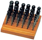7/64''-TO-1'' CIRCLE DAPPING PUNCH 36-PIECE SET