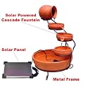 Terracotta Design Solar Garden Fountain
