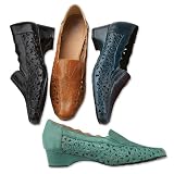 Valencia Glazed-leather Shoes