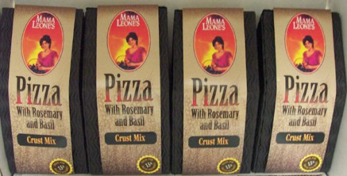 Pizza with Rosemary and Basil Crust Mix - 4 Boxes by Leonard Mountain