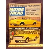 1969 69 April MOTOR TREND Magazine (Features: Test on Cadillac, Imperial,... by Motor Trend