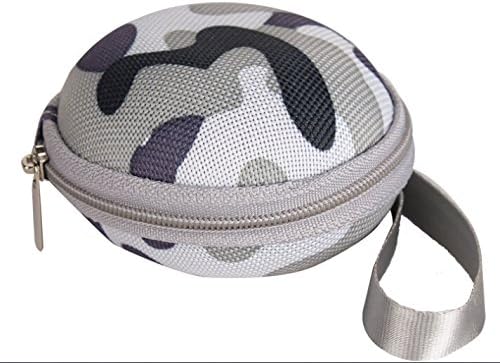 Edifier Hk® Earphone Earbuds Headset Hard EVA Case - Clamshell/mesh Style Inner Pocket and Durable Exterior Earphone In-ear Hard Case/bag Camouflage Gray