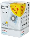 Produkt-Bild: Bosch BBZ123FG Staubsaugerbeutel Typ G 12 Filterbeutel und 3 Microfilter