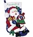 Dimensions Vist With Santa Stocking Felt Applique Kit