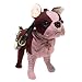 Fuzzy Nation Baby in Red Boston Terrier Puppy Handbag- Fuzzy Coutour Edition