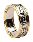 Gents Claddagh Celtic Knot Wedding Ring