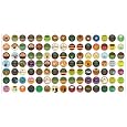 Compare Prices of Crazy Cups Keurig K-Cups Coffee and Tea Sampler Pack, 105-Count