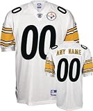 Pittsburgh Steelers Personalized Authentic White Jersey - 52