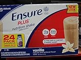 UPC 070074577555 product image for Ensure Plus 24-8 Fl Oz Nutrition Shake, Vanilla, 192 Fl Oz | upcitemdb.com