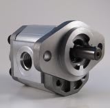 Hydraulic Gear Pump 4 cc/rev. (0.24 cu.in./rev) SAE AA- 2 bolt Flange; 1/2 Shaft with SAE straight key