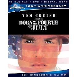 Born on the Fourth of July [Blu-ray + DVD + Digital Copy] (Universal's 100th Anniversary)