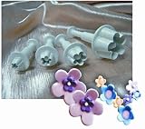 Flower 4pcs Plunger Cutters