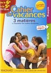 Cahier de vacances 3 mati�res de la 6...