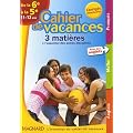 Cahier de vacances 3 mati�res de la 6e � la 5e : 11-12 ans