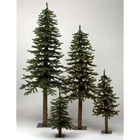 6-Foot Natural Unlit Alpine Christmas Tree