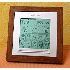 Wetterstation Wetterdirekt Eos Max Nussbaumholzrahmen