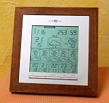 Wetterstation Wetterdirekt Eos Max Nussbaumholzrahmen