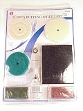 Buffing Wheel Set 8 Pieces 1/4